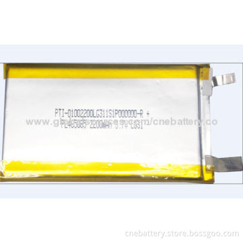 Lithium Battery, 3.7V Voltage with 2,200mAh High-capacity for Power Bank, MID, Tablets